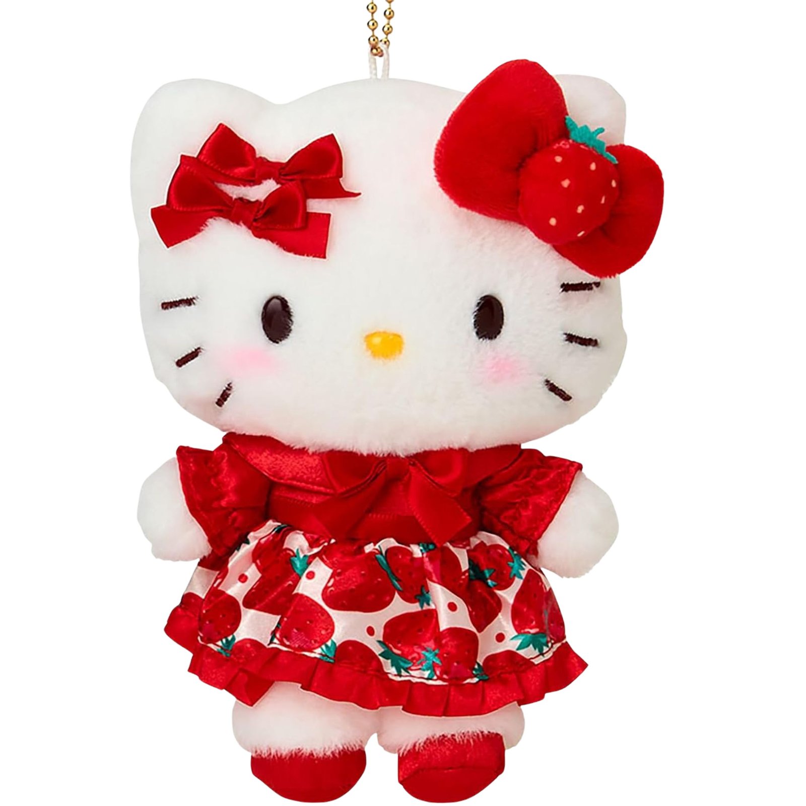 Hello Kitty Strawberry 50th Anniversary Mascot Plushie