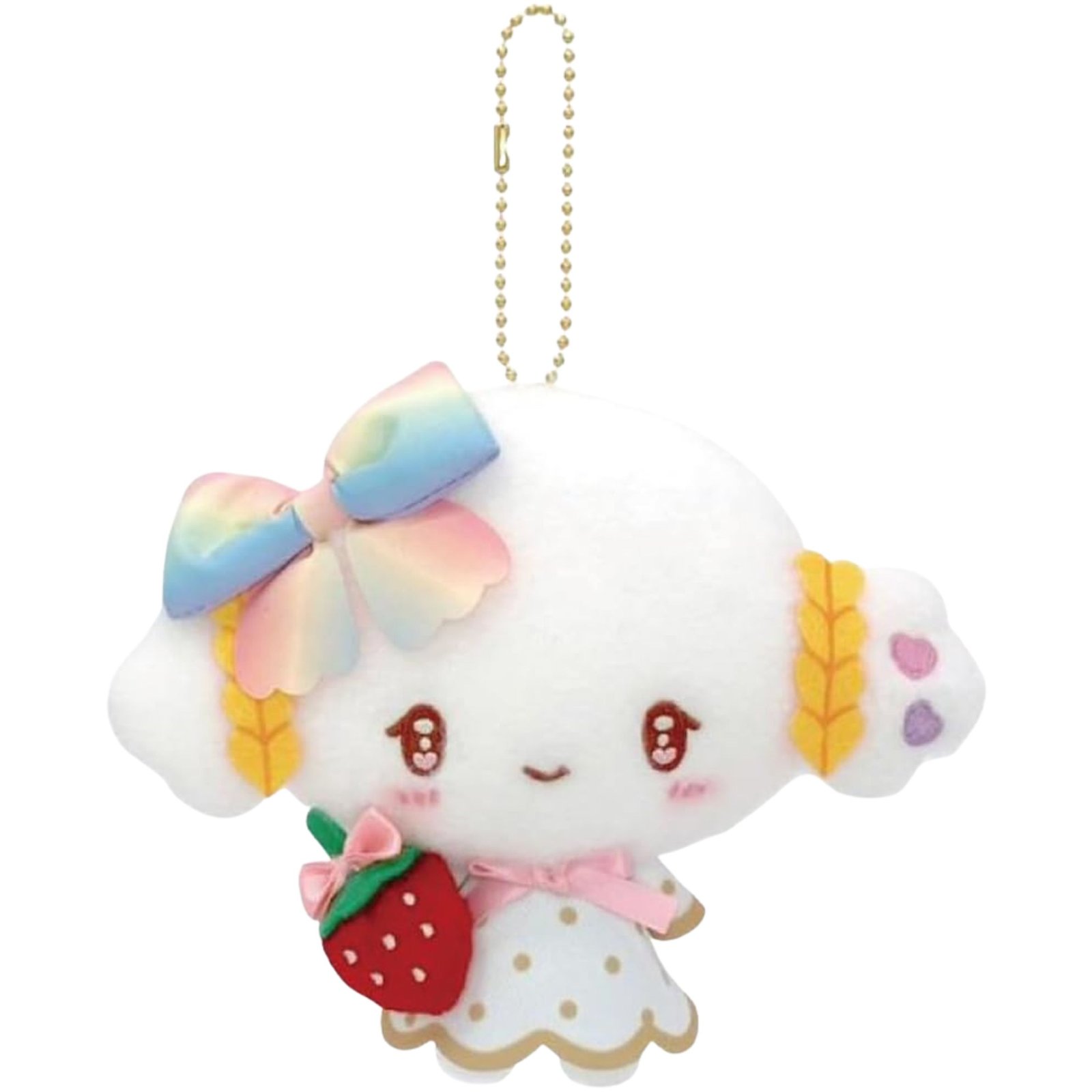 Kogimyun Rainbow Strawberry Mascot Plushie