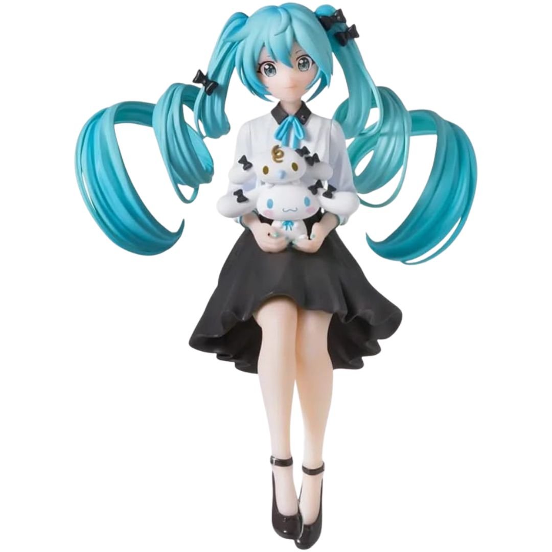 Hatsune Miku x Cinnamoroll Sitting Figure