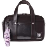 Kuromi PVC School Style 2-Way Shoulder Bag