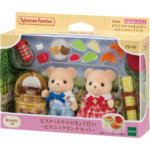 Sylvanian Families – Biscuit Bear Siblings Picnic Lunch Set