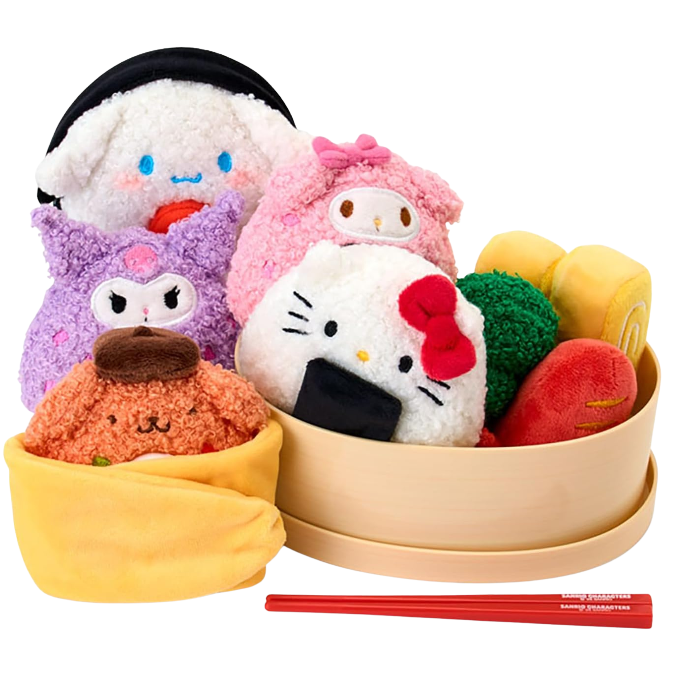 1 Sanrio Characters Onigiri Plushie Set - Image 1
