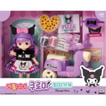 Little Mimi × Kuromi Pizza Scooter Doll