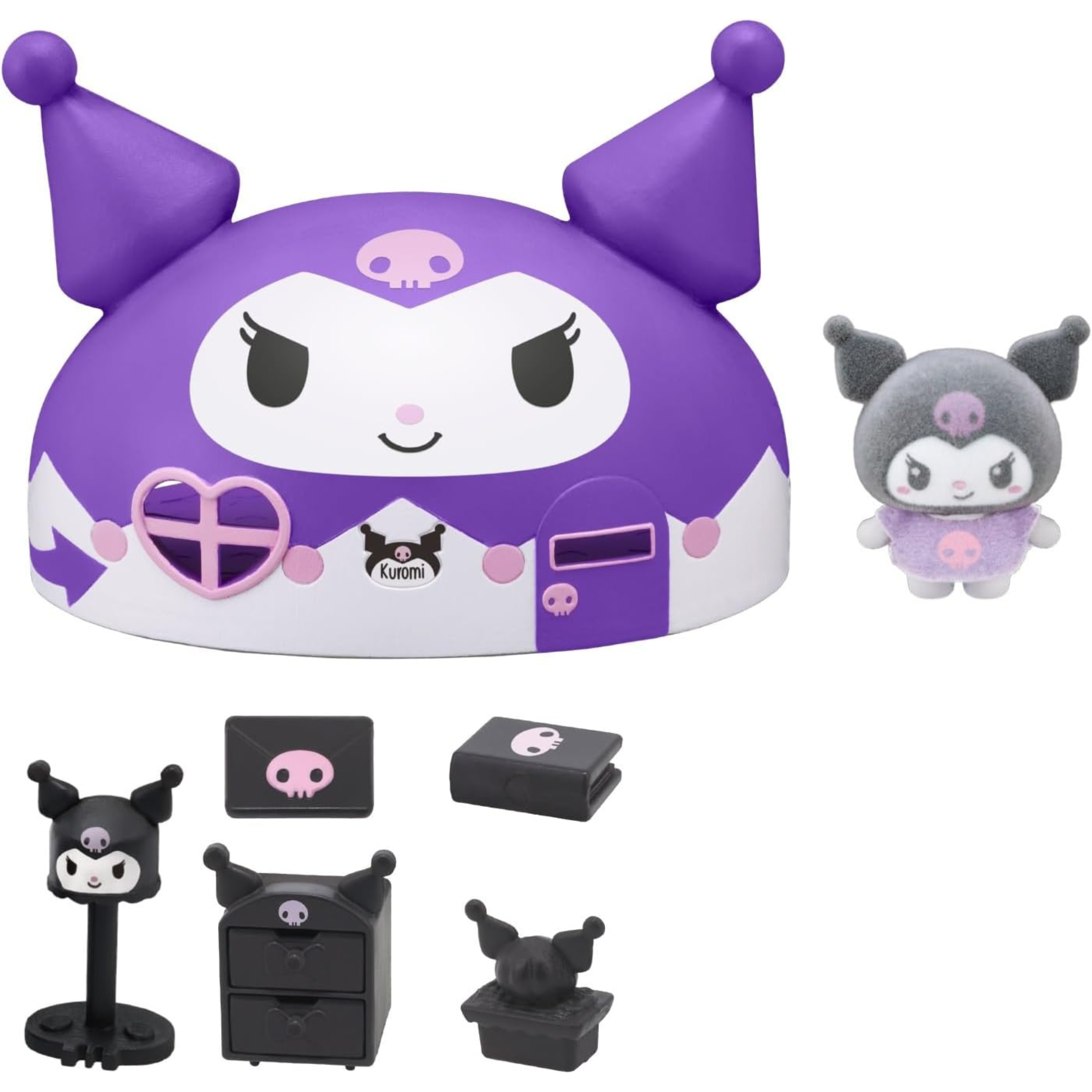 17 Sanrio Petitomo Kuromi House Set - Image 1