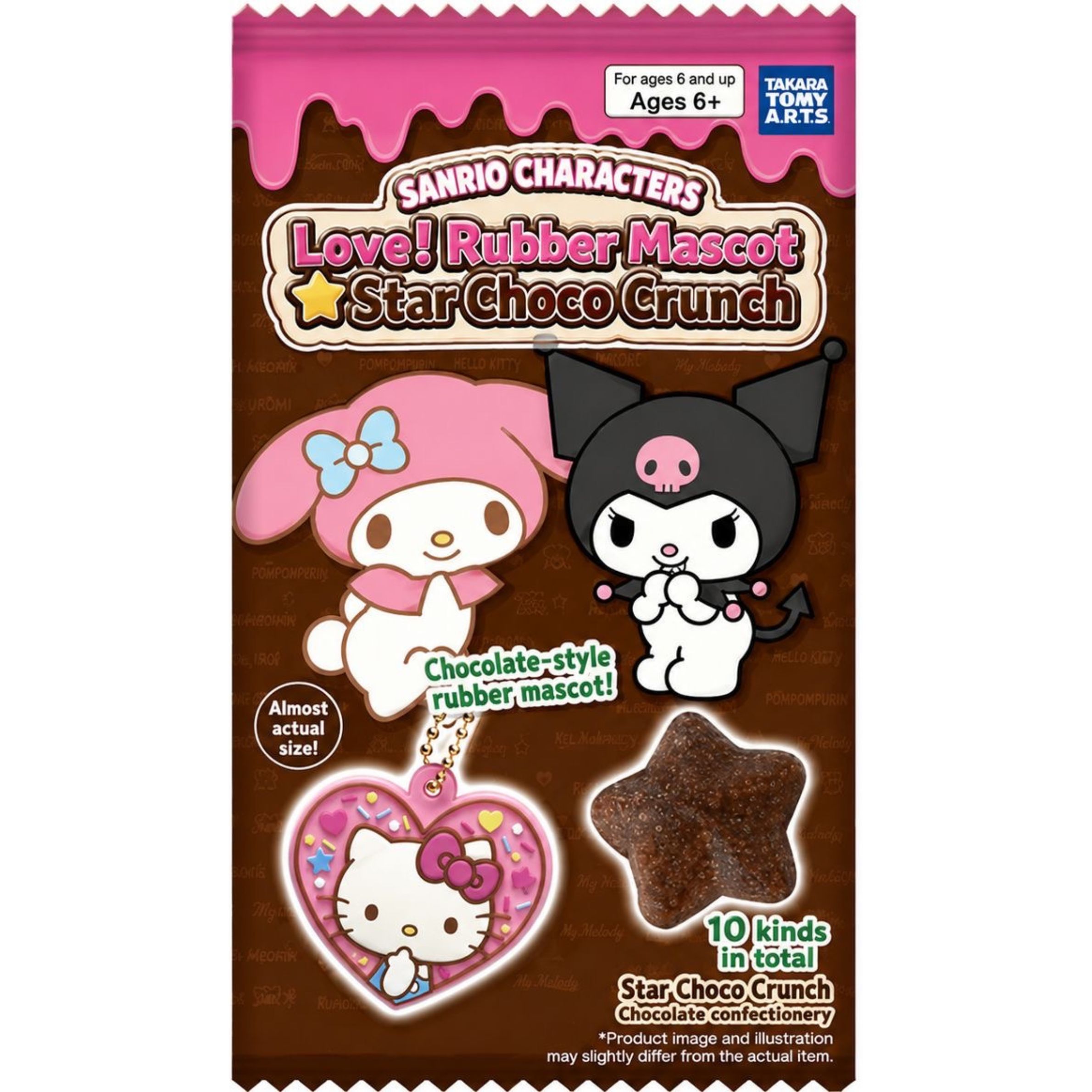 3 Sanrio Love Chocolate Crunch Charms - Image 1