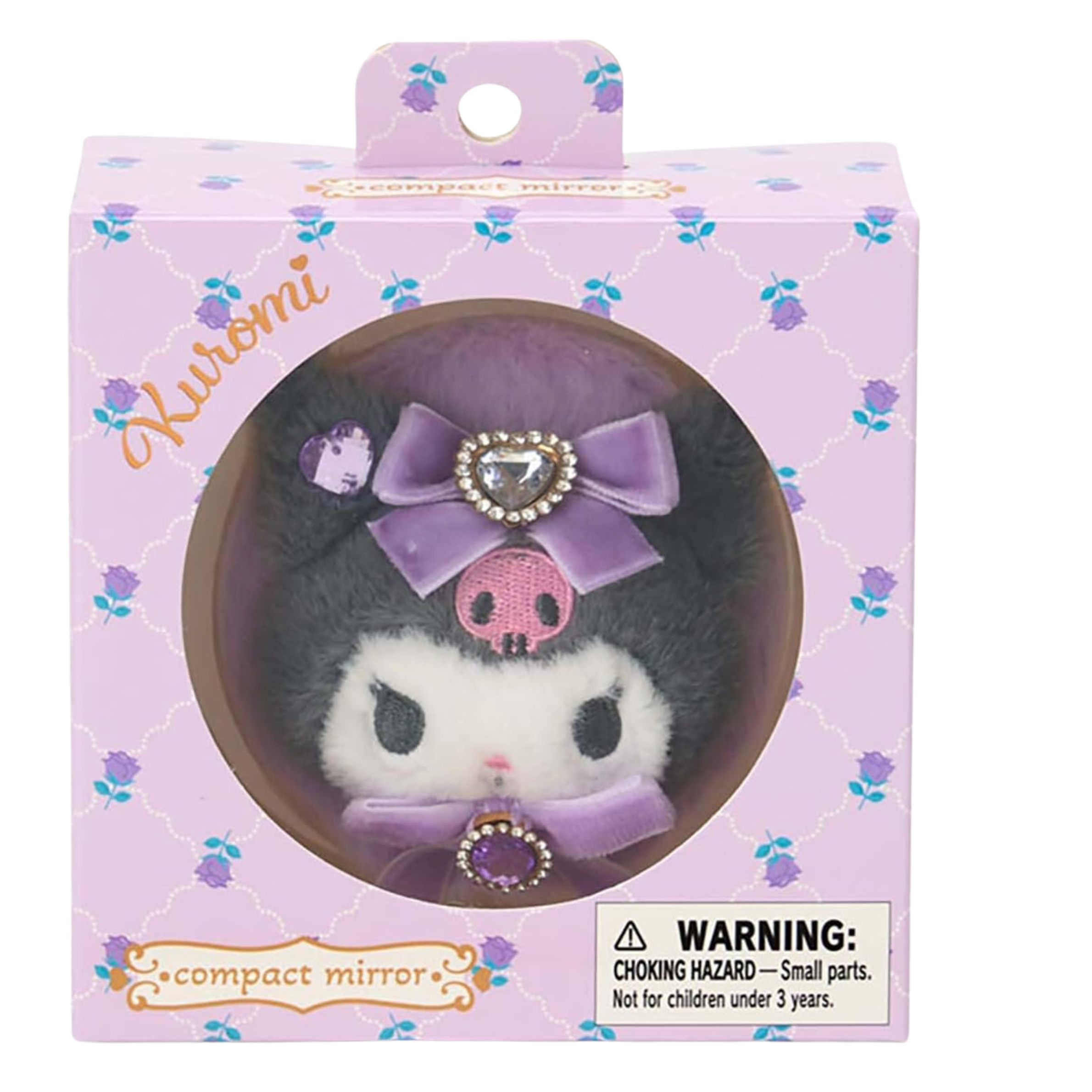 4 Kuromi Tiara Double Compact Mirror - Image 1