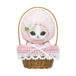 Mofusand MERCI STRAWBERRY Basket Plush (Pink Strawberry)