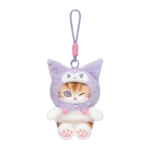 Mofusand × Sanrio Characters Potefuwa Mascot Plush – Kuromi