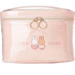 Miffy Clear One Point Series Vanity Pouch - Pink