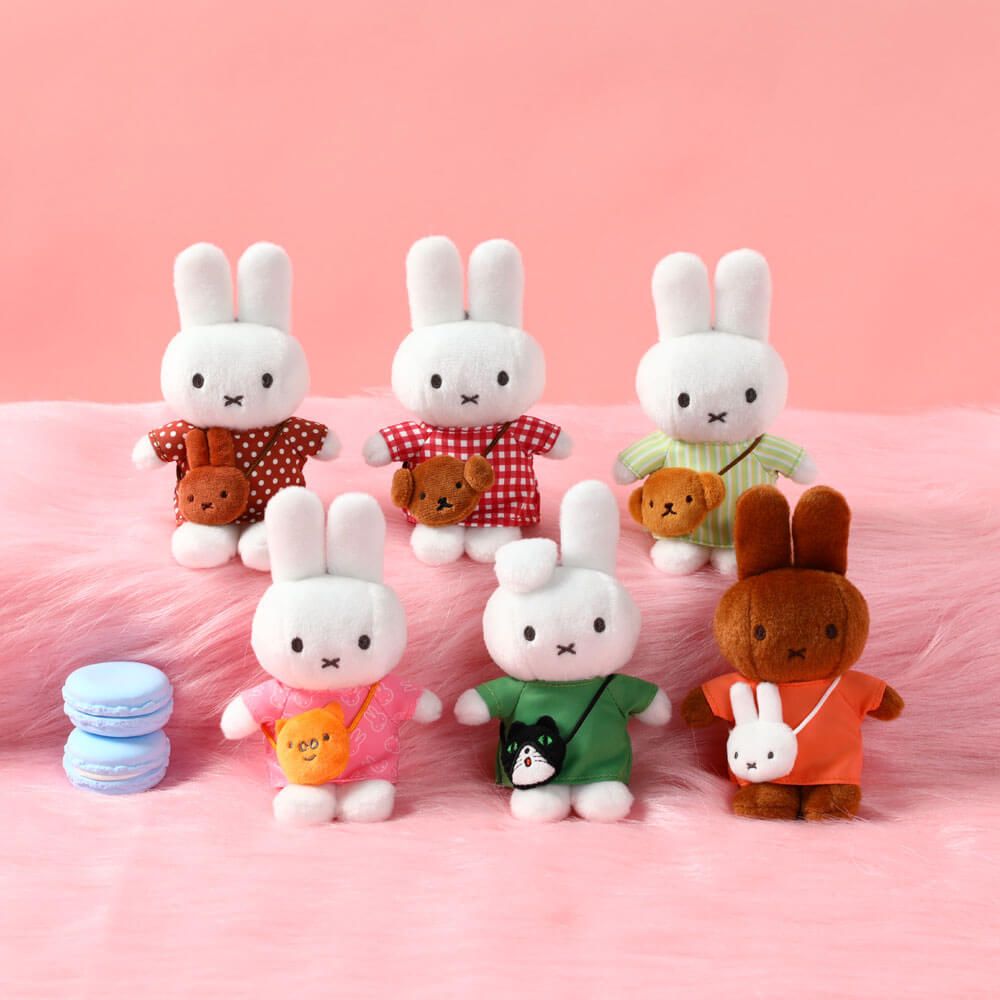 MF37560_3 Miffy Mini Bag Series Plushie Keychain Blind Box - 1 Random - Image 1