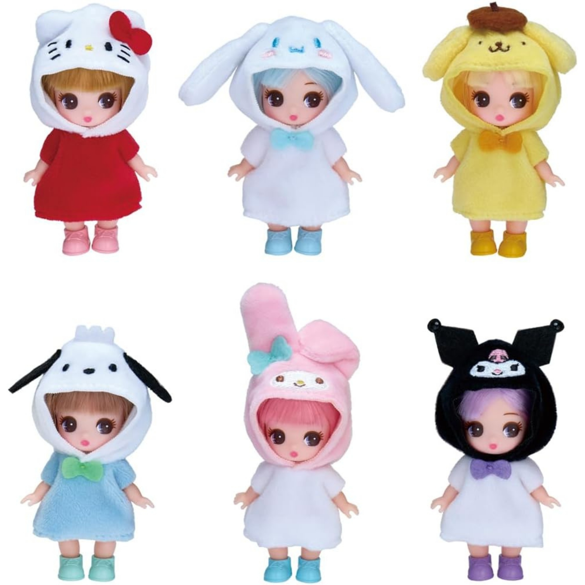 Products - 14 Petit Licca × Sanrio Characters Blind Box - Image 1