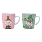 Moomin Arabia POP Little My & Snufkin Mug Set