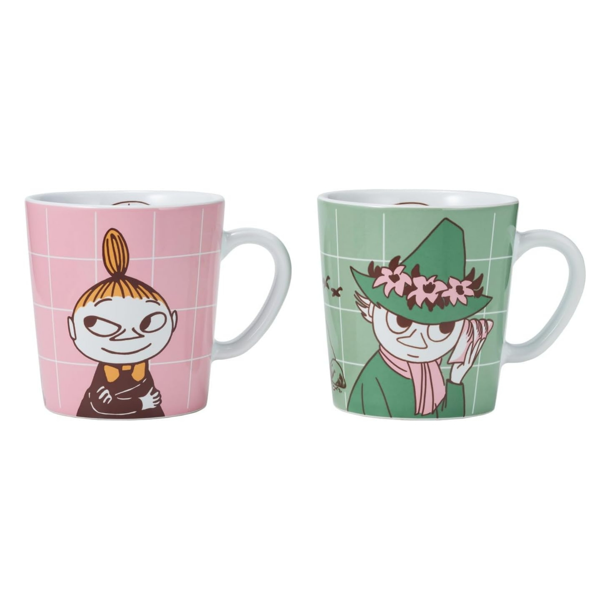 Products - 41 Moomin Arabia POP Little My & Snufkin Mug Set - Image 1