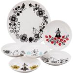 Moomin Valley 6-Piece Plate Set